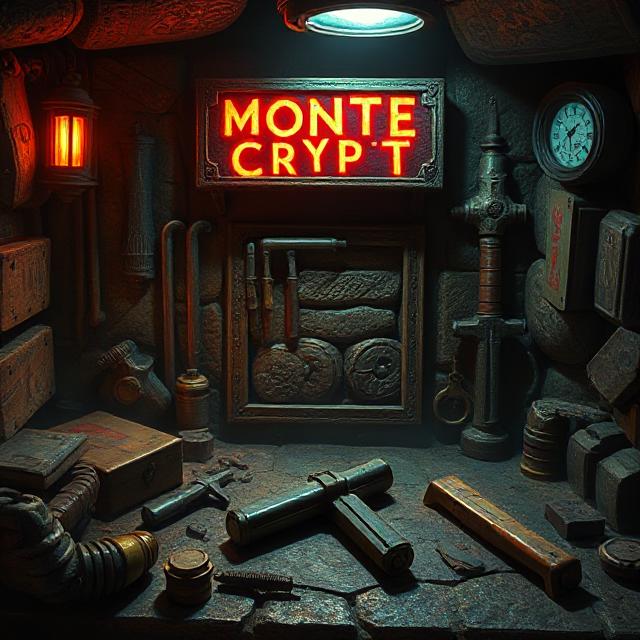 Monte Crypt-o heist tools